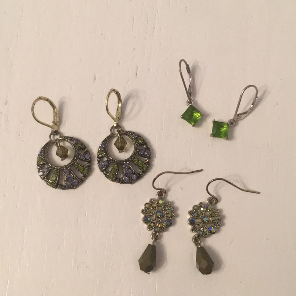 1928 Brand - 3 sets of Earrings